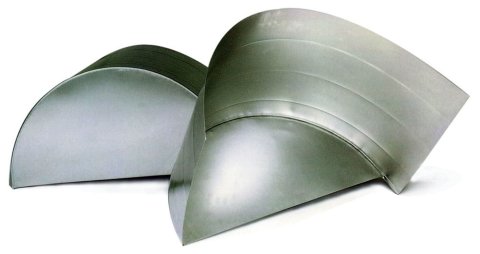 Wheel Tubs - 36 in Diameter x 18 in High x 23.25 in Wide - 24 Gauge - Steel - Pair