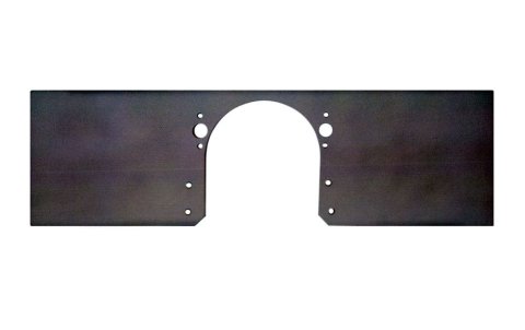 Motor Plate - Front - 36 x 10.938 x 0.25 in - Aluminum - Natural - Big Block Chevy - Each thumbnail 2