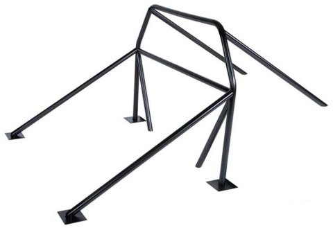 Roll Bar - Main Hoop - Weld-On - 1.75 in Diameter - 0.134 in Wall - Steel - Natural - Honda Civic 1992-2000 - Each thumbnail 1