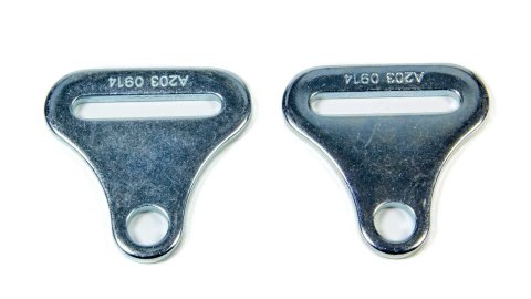 Harness End - Bolt-In - 2 in Slit - Steel - Zinc Plated - Pair thumbnail 1