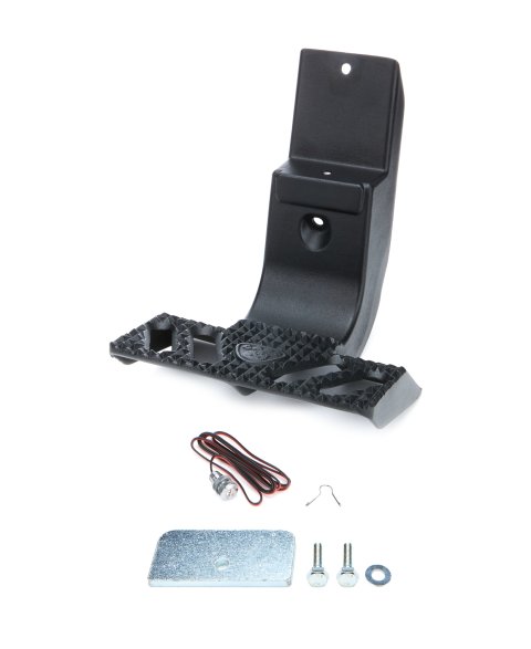Step Board - MAX No-Drill - Frame Mount - Aluminum - Black Powder Coat - GM Fullsize Truck 2019-23 - Each thumbnail 2