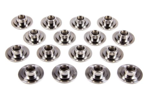 Valve Spring Retainer - Super 7 Degree - 1.140 in / 0.745 in OD Steps - Dual Spring - Titanium - Set of 16 thumbnail 2