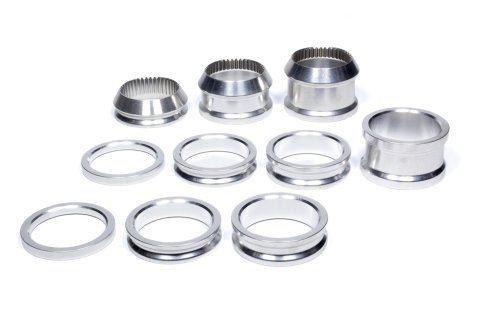 Axle Spacer Kit - Two 0.375 / Two 0.750 / Two 1.000 / One 2.000 in Straight - One 1.250 / One 2.000 / One 2.500 in Tapered / 42 Splined - Aluminum - Natural - DMI Sprint Axle - Kit thumbnail 2