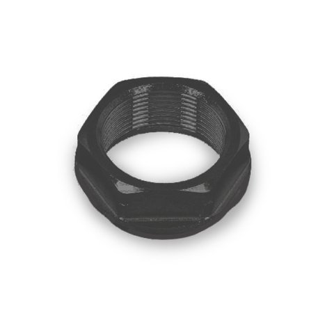 Rear Axle Nut - Left Hand Thread - Aluminum - Black Anodized - Sprint Rear Axles - Each thumbnail 1