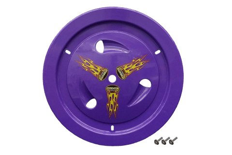 Mud Cover - Ultimate - Bolt-On - Hardware Included - Vented - Cover Only - Plastic - Purple - 15 in Wheels - Each