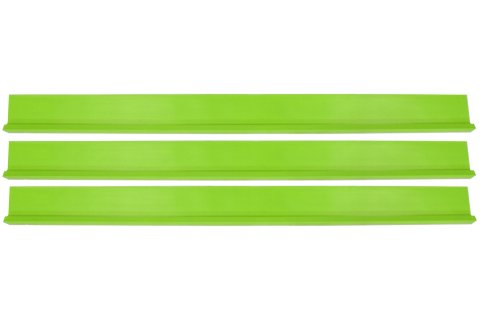 Rocker Panel - 78 in Long - Plastic - Xtreme Green - Set of 3