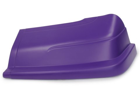 Nose - Dominator - Driver Side - Plastic - Purple - Dirt Late Model - Each thumbnail 1