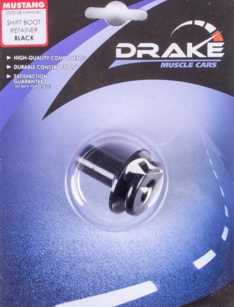 Shifter Boot Retainer - Aluminum - Black Anodized - Ford Mustang 2005-09 - Each