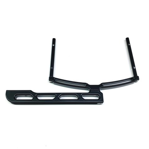 Dial-In Board Bracket - Flat Tray - Bolt-On - Aluminum - Black Powder Coat - Each thumbnail 2