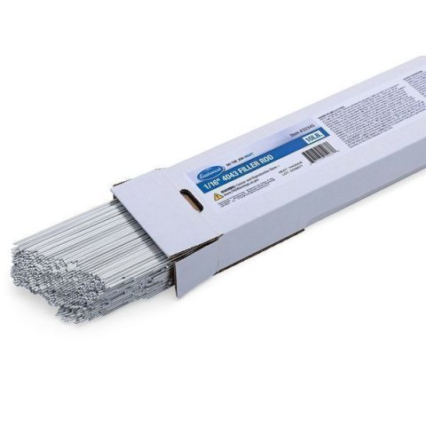 TIG Filler Rod - 4043 - 0.063 in - Aluminum - 10 lb Box - Each
