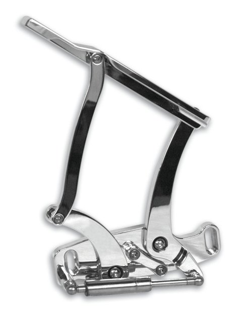Hood Hinge - Stainless Hardware - Bearings - Aluminum - Polished - GM B-Body 1963-64 - Kit thumbnail 2