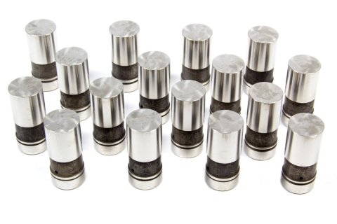 Lifter - Hydraulic Flat Tappet - 0.874 in OD - Ford V8 - Set of 16