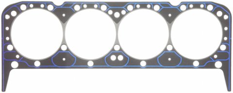 Cylinder Head Gasket - 4.200 in Bore - 0.041 in Compression Thickness - Steel Core Laminate - Small Block Chevy - Set of 10