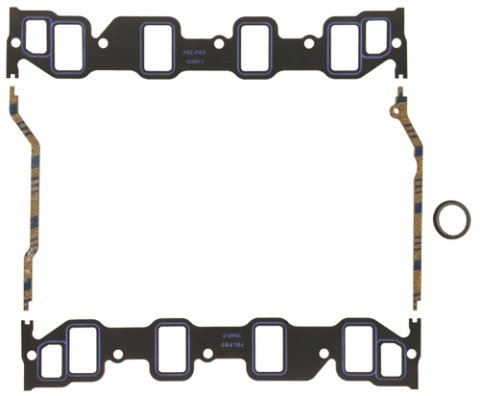 Intake Manifold Gasket - Printoseal - 0.065 in Thick - 1.4 x 2.34 in Rectangular Port - Steel Core Laminate - Ford FE-Series - Kit