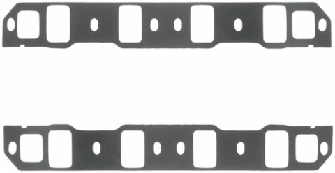 Intake Manifold Gasket - 0.06 in Thick - 1.4 x 2.25 in Rectangular Port - Composite - Small Block Ford - Pair