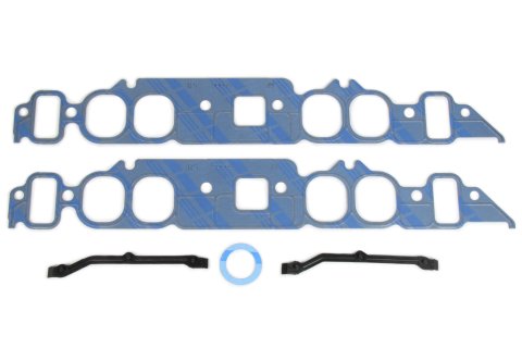 Intake Manifold Gasket - 1.18 x 2.04 in Oval Port - Steel Core Laminate - Big Block Chevy - Kit