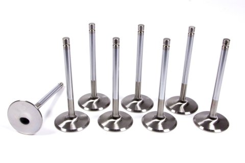 Intake Valve - Competition Plus - 2.125 in Head - 11/32 in Valve Stem - 5.400 in Long - Stainless - Small Block Chevy - Set of 8