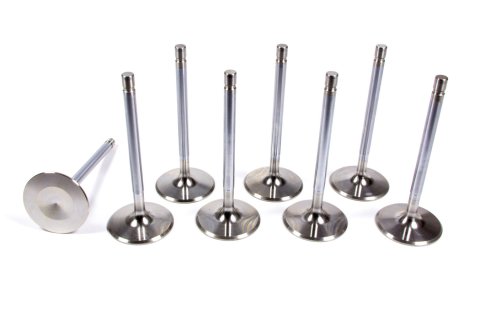 Intake Valve - 5000 Series - 2.250 in Head - 3/8 in Valve Stem - 5.271 in Long - Stainless - Big Block Chevy - Set of 8