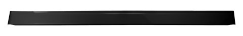 Rocker Panel - Short Track - 77-3/4 in Long - Aluminum - Black Powder Coat - Each