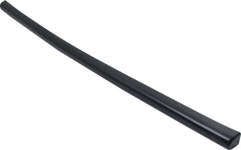 Roof Cap - 45.5 in Length - Plastic - Black - Each