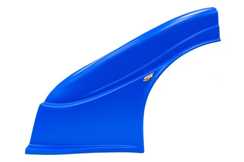 Fender - Driver Side - MD3 - New Style - Plastic - Chevron Blue - Dirt Late Model - Each