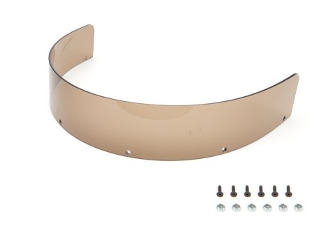 Hood Scoop Extension - MD3 - 3 in Tall - 18 in Wide - Polycarbonate - Tinted - Five Star Hood Scoops - Each