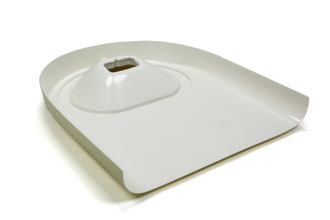 Air Box - Cowl Induction - 2-Barrel - 1-1/2 in Offset - Composite - White - Each