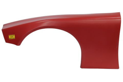 Fender - Driver Side - Plastic - Red - ABC NextGen - Each