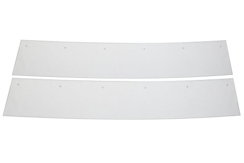 Spoiler Blades - 60 x 5 in - 90 Degrees - 2-Piece - Spoiler Only - Polycarbonate - ABC NextGen - Pair