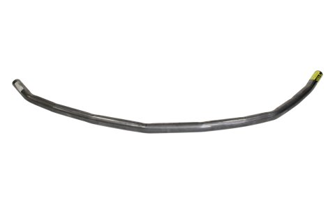 Bumper - Front - 1.75 in OD Tube - 0.095 in Wall - Single Bar - Steel - Natural - 12 in Wraparound - ABC NextGen - Each