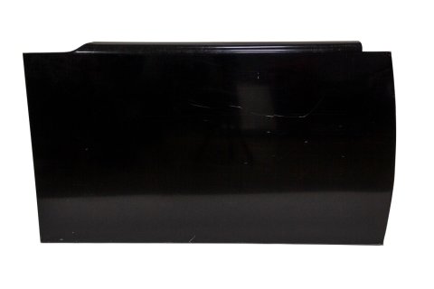 Door - Passenger Side - Aluminum - Black Paint - Short Track Truck - Each