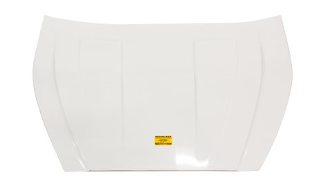 Hood - Standard - Composite - White - Short Track Truck - Each