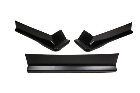 Air Valance - MD3 - 3 Piece - Plastic - Black - Modified - Kit