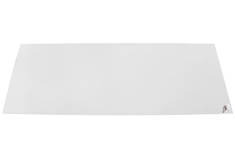 Hood Filler Panel - MD3 - 0.090 in Thick - 80 x 30 in - Plastic - White - Dirt Late Model - Each