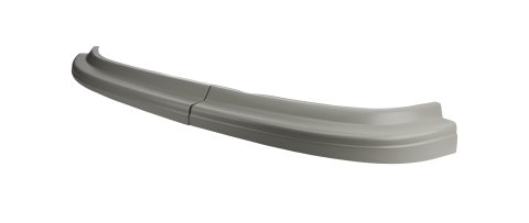 Air Valance - MD3 Evolution II - 2-Piece - Plastic - Gray - Dirt Late Model - Kit