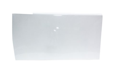 Door - Driver Side - Fiberglass Sportsman - Aluminum - White Paint - Each