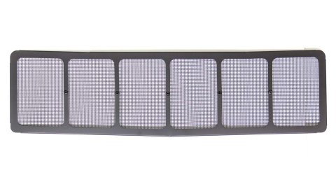 Nose Screen - Lower - ABC - 3/16 in Screen Spacing - Stainless - Black - Each
