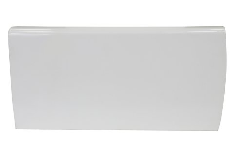 Door - Passenger Side - Extra Long - Aluminum - White Paint - Each