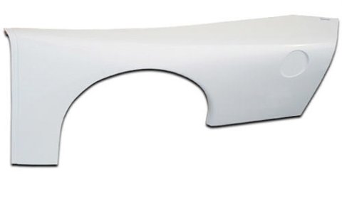 Quarter Panel - Driver Side - ABC - Greenhouse Roof - Fiberglass - White - Each