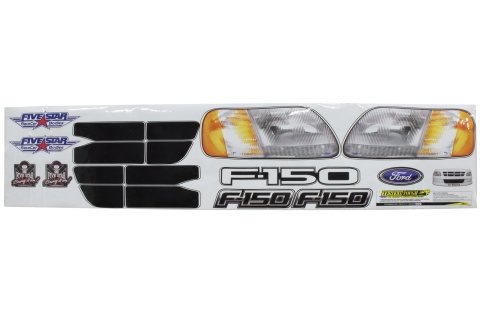 Graphics - Nose - Short Track truck - Laminated Protective Coating - Ford 2002 - Kit thumbnail 1
