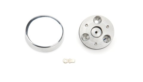 Horn Button - Aluminum - Polished - Great Lakes Steering Wheels - Each thumbnail 1