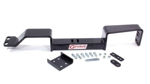 Transmission Crossmember - Bolt-On - Steel - Black Powder Coat - GM Compact Truck 1982-2005 - Each thumbnail 1