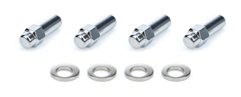Lug Nut - Cragar SST - 1/2-20 in Right Hand Thread - 13/16 in Hex Head - 1.380 in Shank - Closed End - Washers Included - Steel - Chrome - Set of 4 thumbnail 2