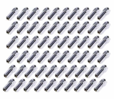 Lug Nut - Cragar SST - 1/2-20 in Right Hand Thread - 13/16 in Hex Head - 1.380 in Shank - Closed End - Steel - Chrome - Set of 60 thumbnail 2