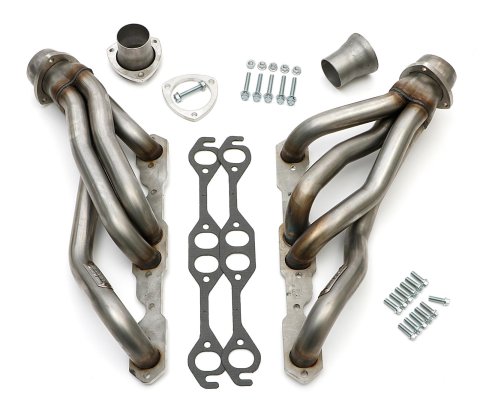 Headers - 1.625 in Primary - 3 in Collector - Gaskets / Hardware Included - Stainless - Natural - GM A-Body / B-Body / F-Body / G-Body / X-Body 1964-93 - Pair thumbnail 1