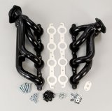 Headers - Street - 1.625 in Primary - Stock Collector Flange - Gaskets / Hardware Included - Steel - Black Paint - GM LS-Series - GM Fullsize SUV / Truck 1999-2003 - Pair thumbnail 3