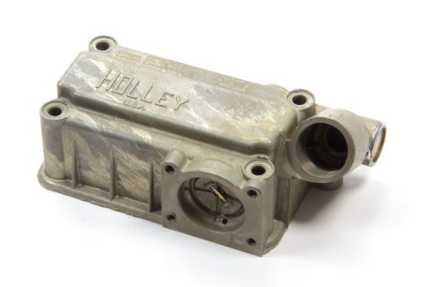 Carburetor Fuel Bowl - Primary - Side Hung - Zinc - Gold Chromate - Holley 2300 Marine Carburetors - Each