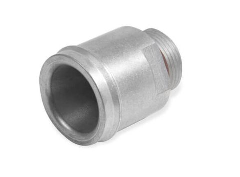 Fitting - Adapter - Straight - 16 AN Male O-Ring to 1-3/4 in Hose Barb - Aluminum - Natural - Each