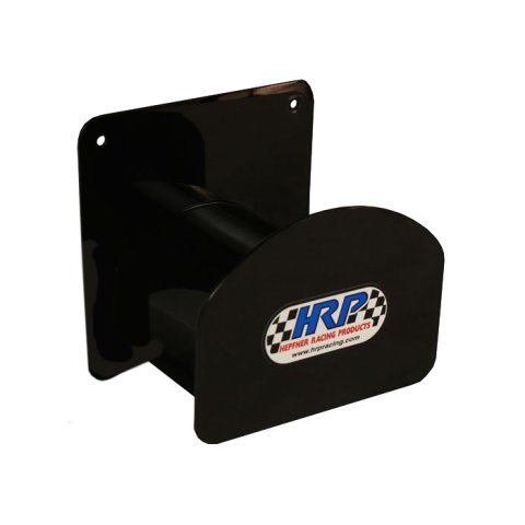 Cord Holder - Wall Mount - 6.5 x 4 in - Aluminum - Black Powder Coat - Each thumbnail 2