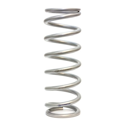 Coil Spring - Coil-Over - 3 in ID - 12 in Length - 200 lb/in Spring Rate - Steel - Silver Powder Coat - Each thumbnail 1